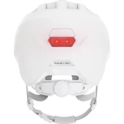 Casque Enfant Abus Smiley 3.0 LED Pure White -Xxcycle Soldes Boutique casque enfant abus smiley 30 led pure white 2