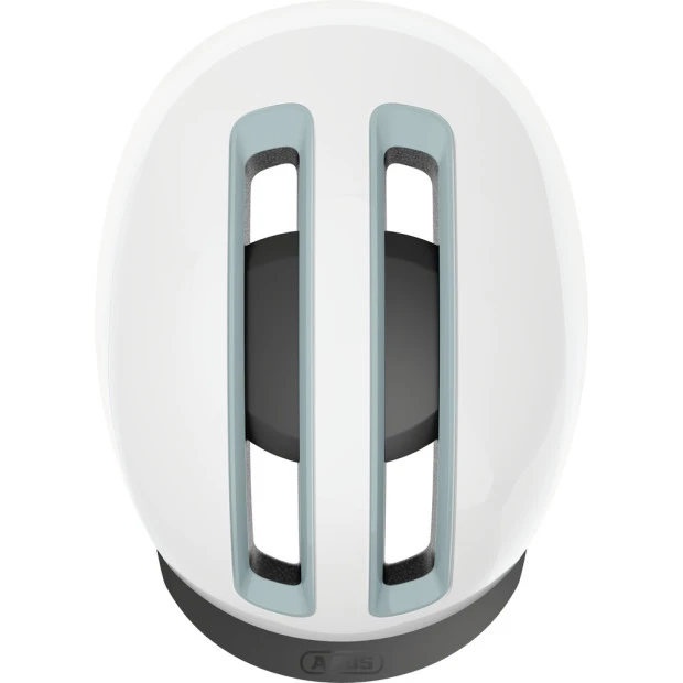 Casque Ville Abus Hud-Y Blanc Fleuri 3 Casque Ville Abus Hud-Y Blanc Fleuri – Image 3
