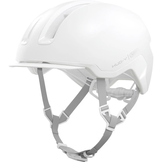 Casque Ville Abus Hud-Y Pure White 5 Casque Ville Abus Hud-Y Pure White – Image 5
