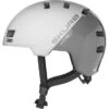 Casque Ville Abus Skurb ACE Argent/Blanc -Xxcycle Soldes Boutique casque ville abus skurb ace argentblanc