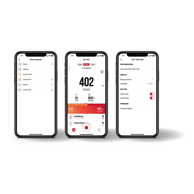 SIGMA SPORT Compteur Sigma EOX View 1300 Pour Vélos Electriques 1 SIGMA SPORT Compteur Sigma EOX View 1300 Pour Vélos Electriques