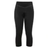 Corsaire Femme Vaude Active 3/4 Pants - Noir