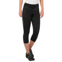 Corsaire Femme Vaude Active 3/4 Pants - Noir -Xxcycle Soldes Boutique corsaire femme vaude active 34 pants noir 2