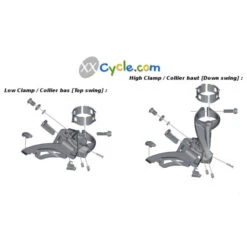 Dérailleur Avant Shimano Deore XT FD-M8020-L - Side Swing 4 Dérailleur Avant Shimano Deore XT FD-M8020-L - Side Swing -Xxcycle Soldes Boutique derailleur avant shimano deore xt fd m8020 l side swing 1