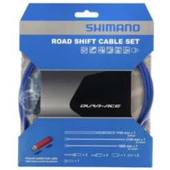 Kit De Gaines Et Câbles De Dérailleur Shimano Dura-Ace - Bleu
