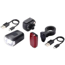 Kit Eclairage Avant/Arrière BBB Stud/Spot BLS-142 -Xxcycle Soldes Boutique kit eclairage avant arriere bbb stud spot bls 142 1