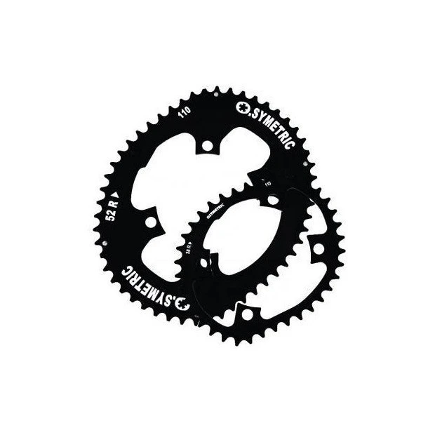 Kit Plateaux Stronglight OSymetric Compact 110 Dura-Ace/Ultegra Noir 1 Kit Plateaux Stronglight OSymetric Compact 110 Dura-Ace/Ultegra Noir