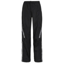 Pantalon De Pluie Femme Vaude Luminum Pants II Noir