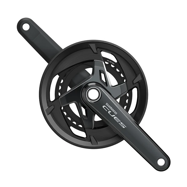 Pédalier Trekking Shimano CUES U8000 46-32 Dents Avec Carter De Chaîne 2 Pédalier Trekking Shimano CUES U8000 46-32 Dents Avec Carter De Chaîne – Image 2