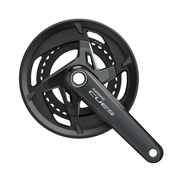 Pédalier Trekking Shimano CUES U8000 46-32 Dents Avec Carter De Chaîne 1 Pédalier Trekking Shimano CUES U8000 46-32 Dents Avec Carter De Chaîne