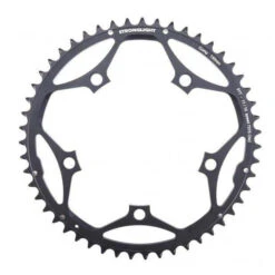 Plateau Stronglight Type S 7075-T6 Shimano 130 Mm 10/11 Extérieur- Noir