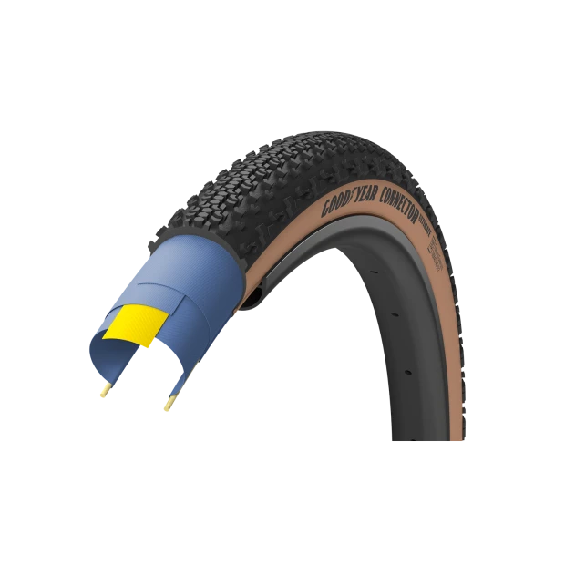 Pneu Gravel Goodyear Connector Ultimate Tubeless Complete 700x40 1 Pneu Gravel Goodyear Connector Ultimate Tubeless Complete 700x40