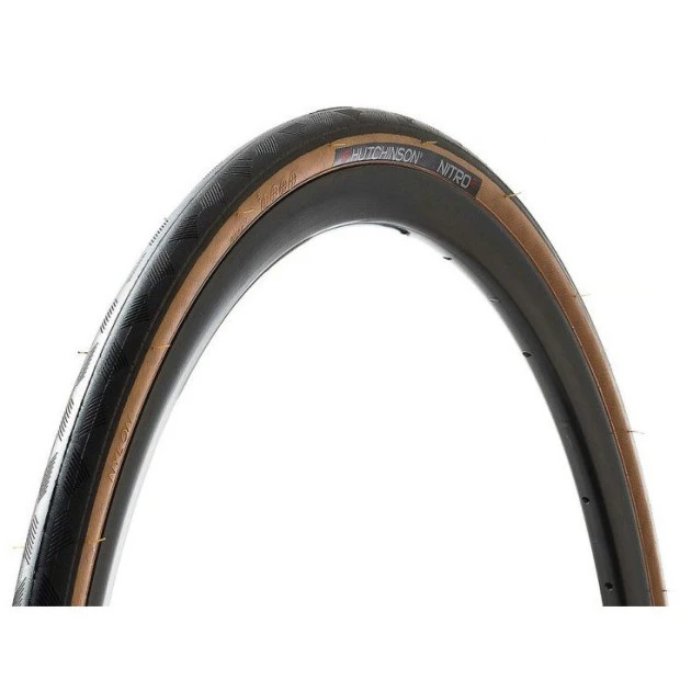 Pneu Hutchinson Nitro 2 TR - Tube Type - 700x28 - Noir/Beige 1 Pneu Hutchinson Nitro 2 TR - Tube Type - 700x28 - Noir/Beige