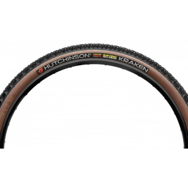 Pneu VTT Hutchinson Kraken Racing Lab Hardskin Tubeless Ready29x2,3" (55-622) - Noir/Marron 3 Pneu VTT Hutchinson Kraken Racing Lab Hardskin Tubeless Ready29x2,3" (55-622) - Noir/Marron – Image 3