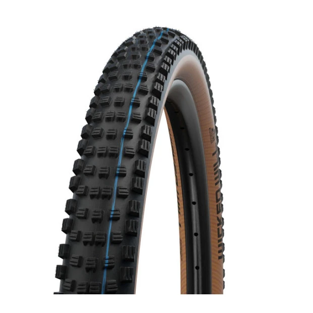 Pneu VTT Tubeless Easy Schwalbe Wicked Will Super Ground 29x2,4" Noir/Marron 2 Pneu VTT Tubeless Easy Schwalbe Wicked Will Super Ground 29x2,4" Noir/Marron – Image 2