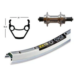 Roue Arrière Exal 26' (559 / 19) Roue Libre à Visser