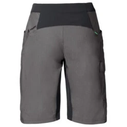 Short Femme Avec Insert Vaude Tremalzo II Noir