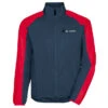 Veste De Pluie Vaude Men's Drop Jacket III Bleu Baltique/Rouge