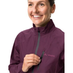 Veste Pluie Vaude Women's Drop Jacket III 04964 - Cassis 8 Veste Pluie Vaude Women's Drop Jacket III 04964 - Cassis -Xxcycle Soldes Boutique veste pluie vaude women s drop jacket iii 04964 cassis 3
